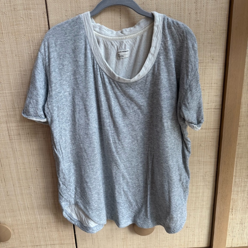 Club Monaco Light Boxy Tee